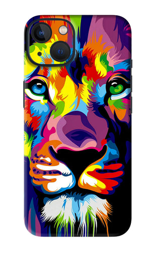 Lion iPhone 13 Mini Back Skin Wrap