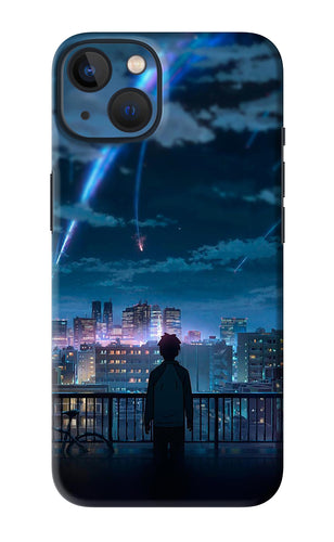 Anime iPhone 13 Mini Back Skin Wrap