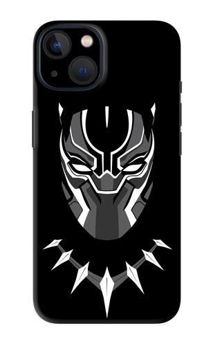 Black Panther iPhone 13 Mini Back Skin Wrap