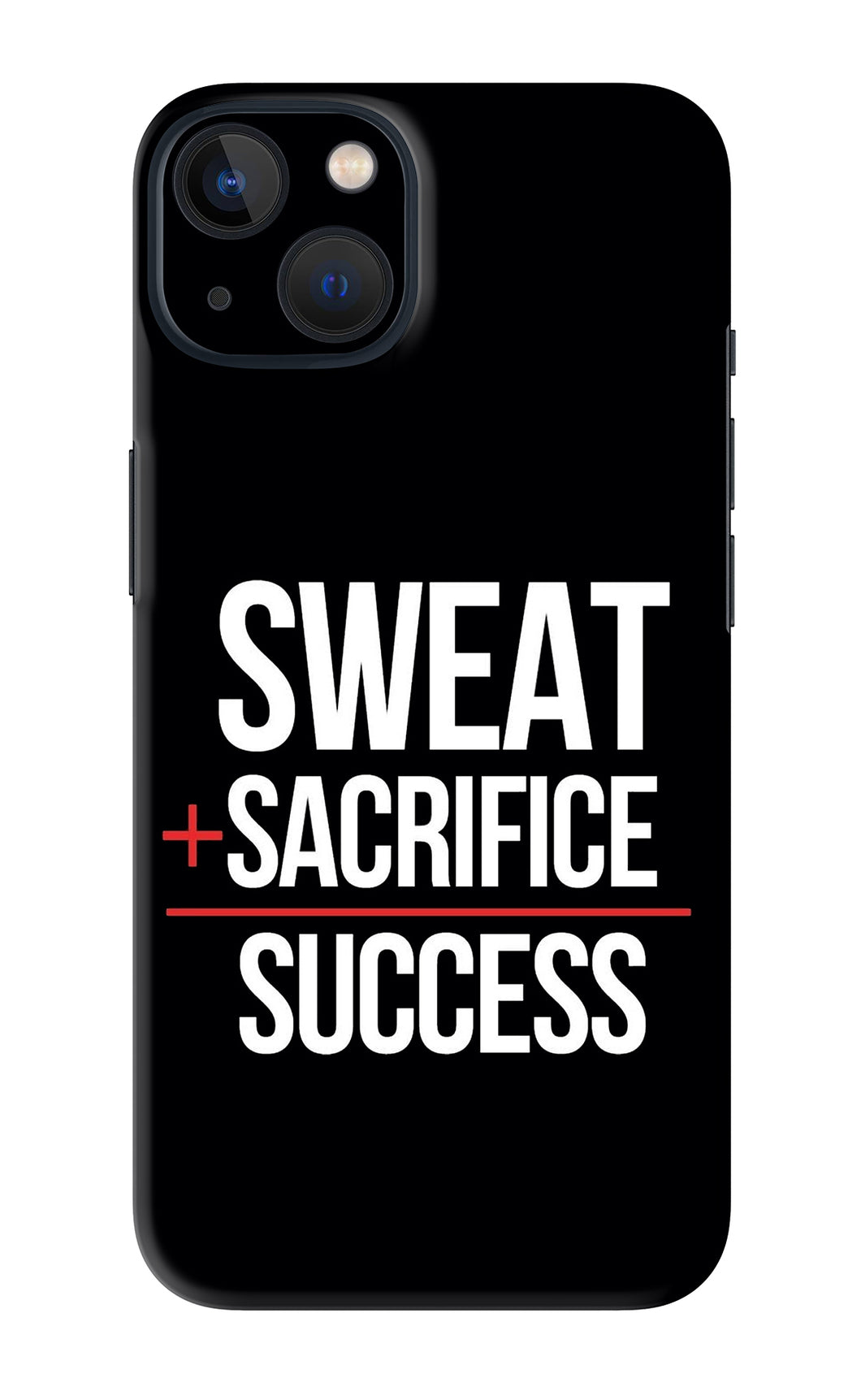 Sweat Sacrifice Success iPhone 13 Mini Back Skin Wrap