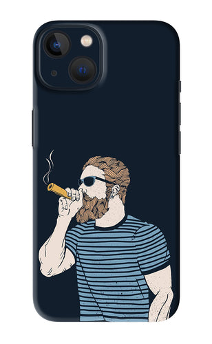 Smoking iPhone 13 Mini Back Skin Wrap