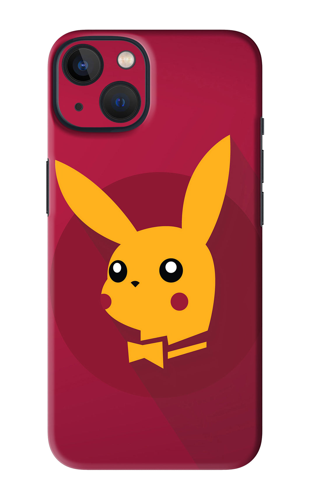 Pikachu iPhone 13 Mini Back Skin Wrap
