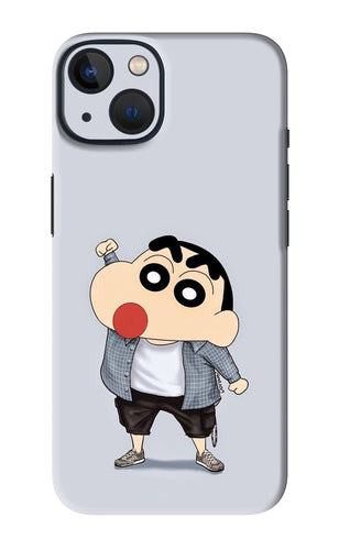 Shinchan iPhone 13 Mini Back Skin Wrap
