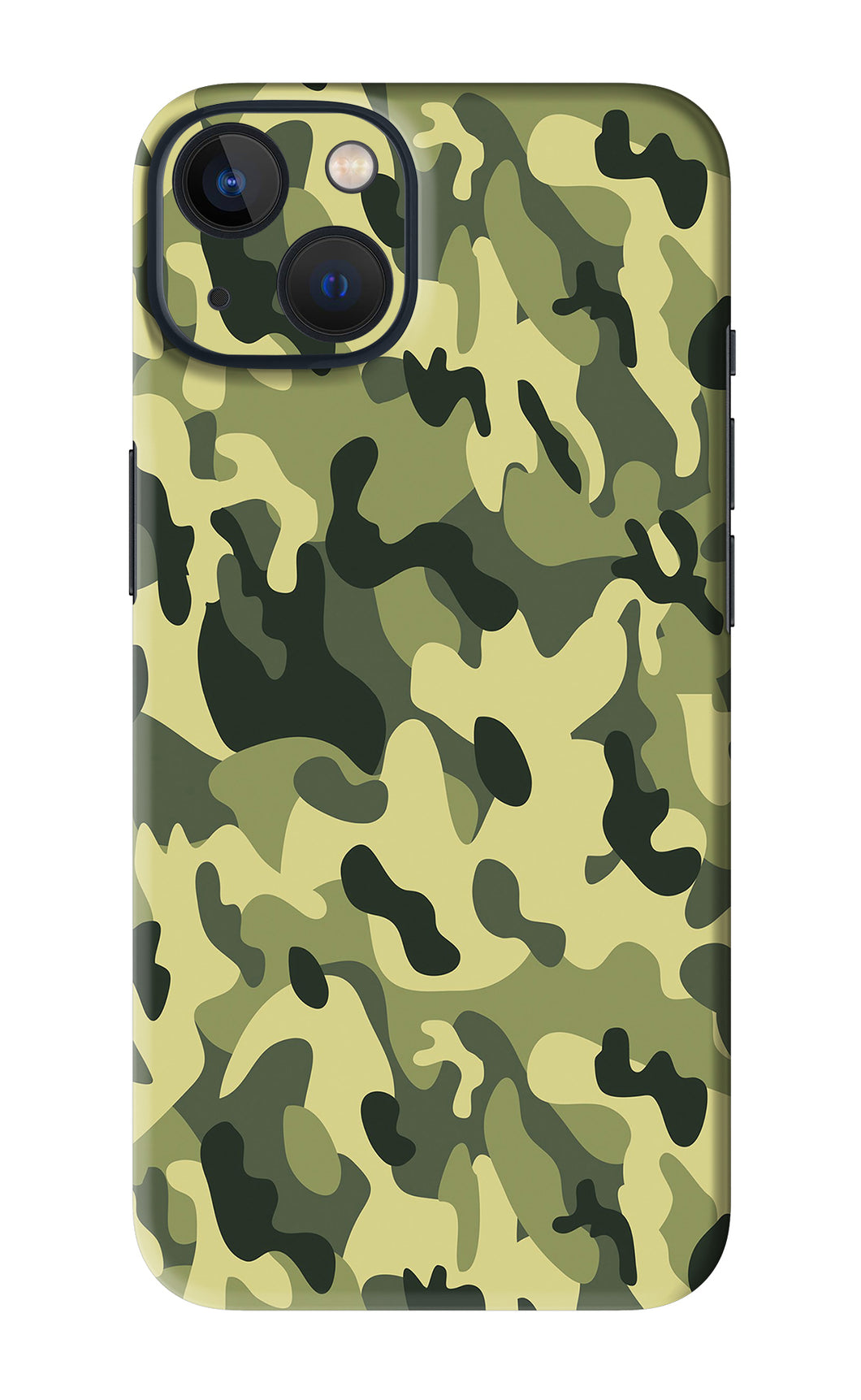 Camouflage iPhone 13 Mini Back Skin Wrap
