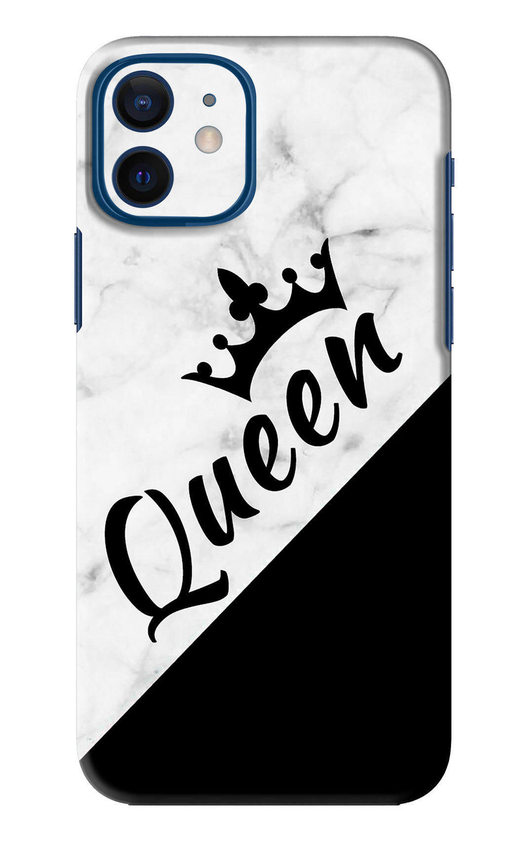 Queen iPhone 12 Back Skin Wrap
