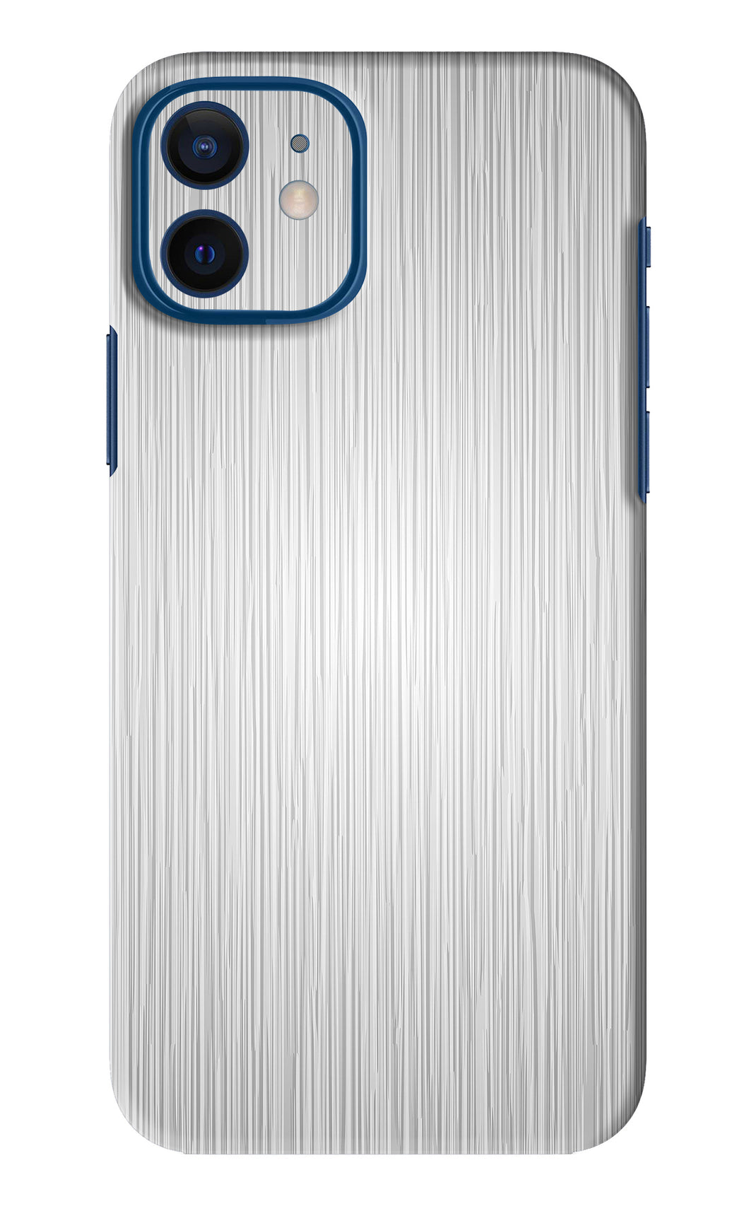 Wooden Grey Texture iPhone 12 Back Skin Wrap