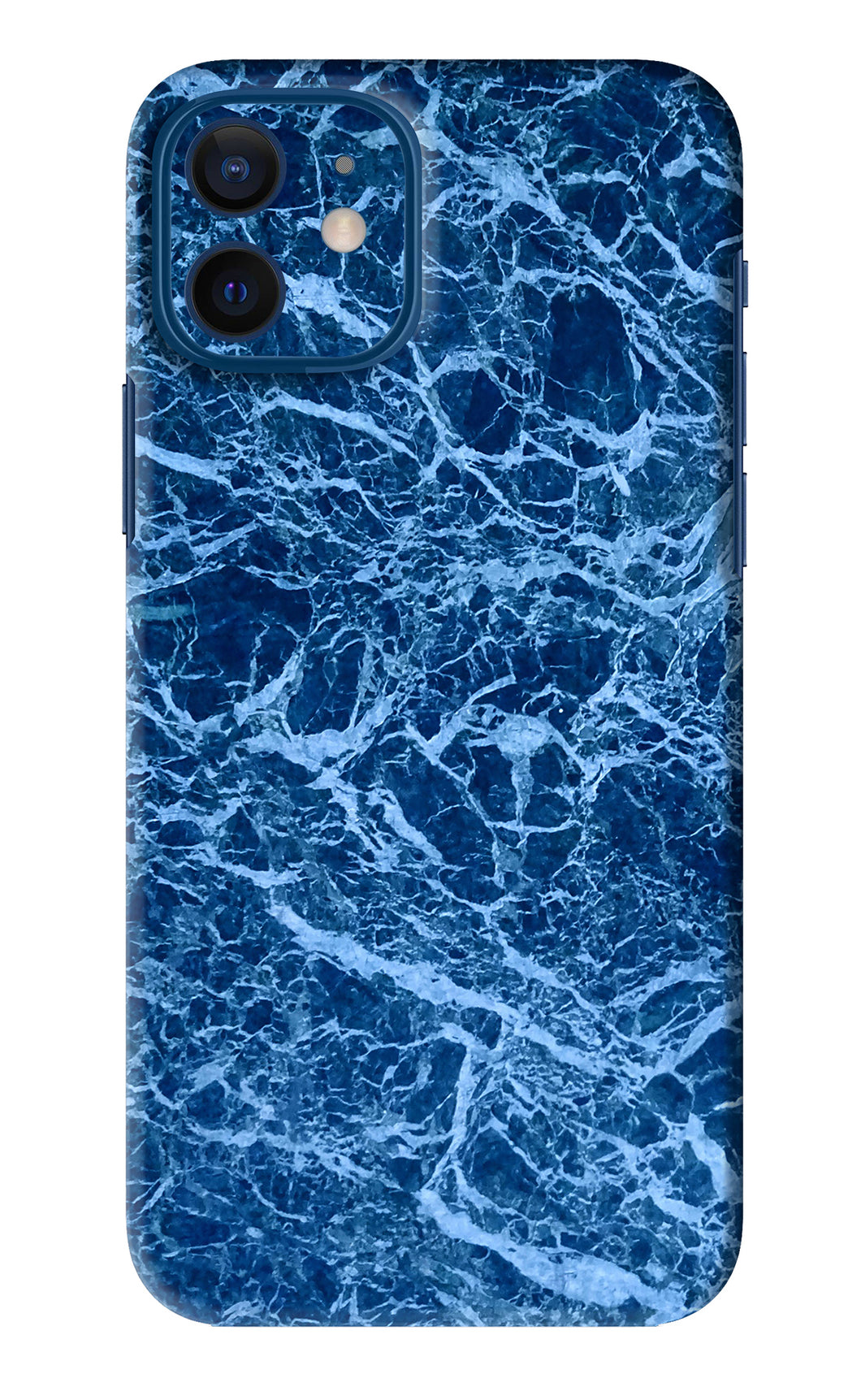 Blue Marble iPhone 12 Back Skin Wrap