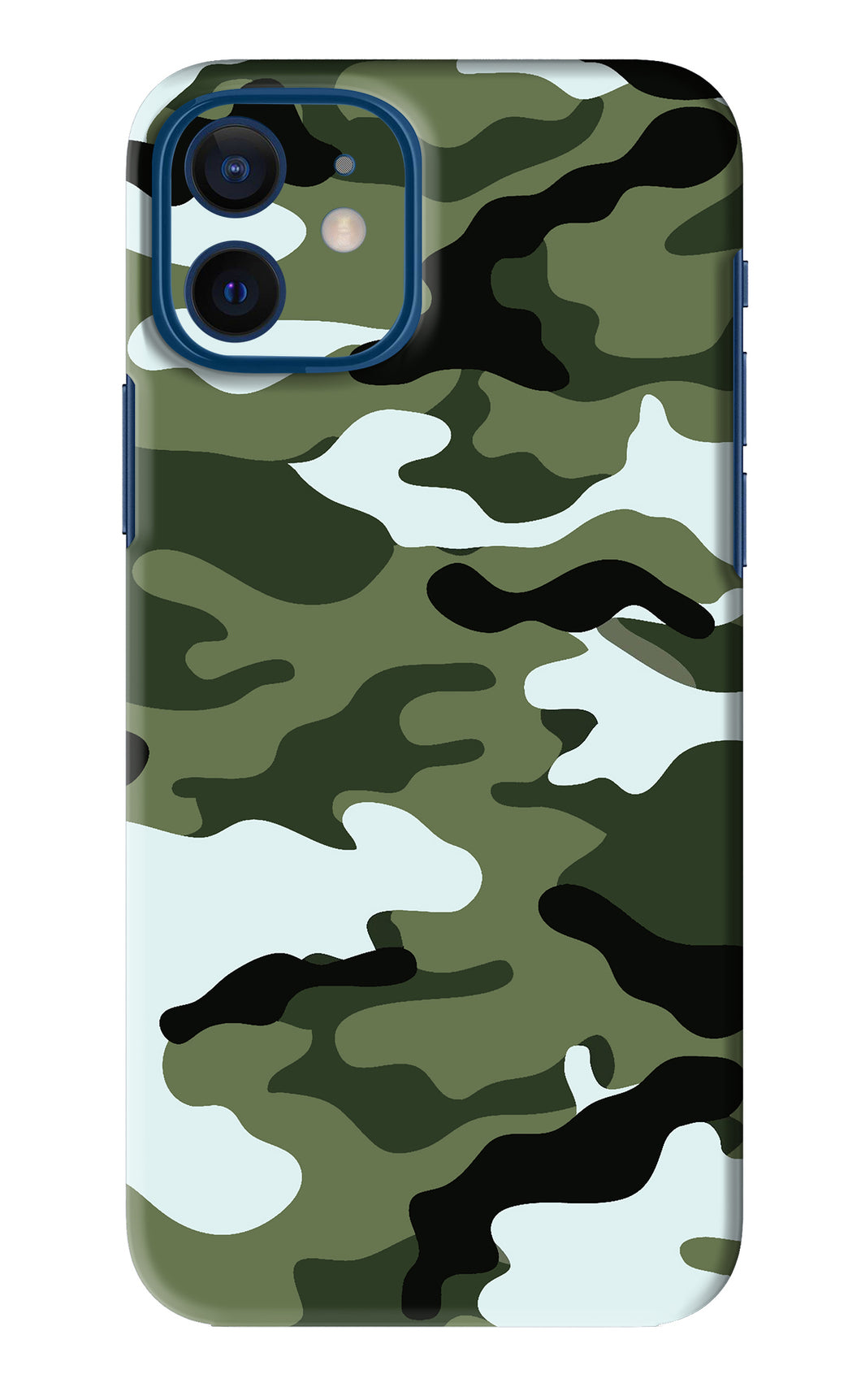 Camouflage 1 iPhone 12 Back Skin Wrap