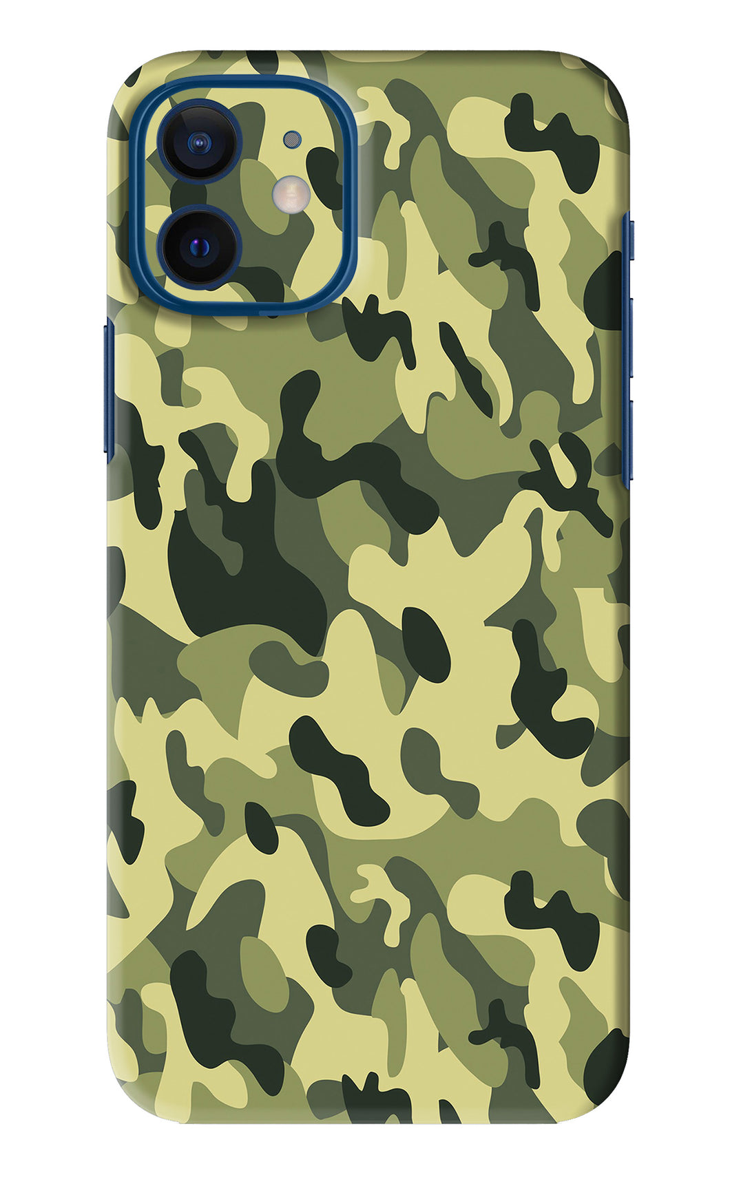 Camouflage iPhone 12 Back Skin Wrap
