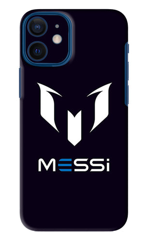 Messi Logo iPhone 12 Mini Back Skin Wrap