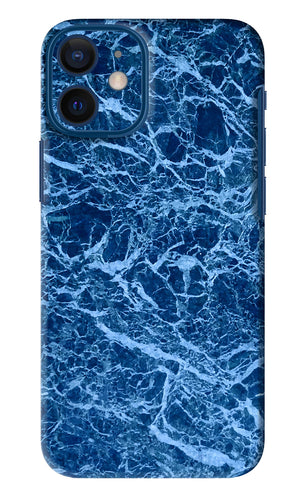 Blue Marble iPhone 12 Mini Back Skin Wrap