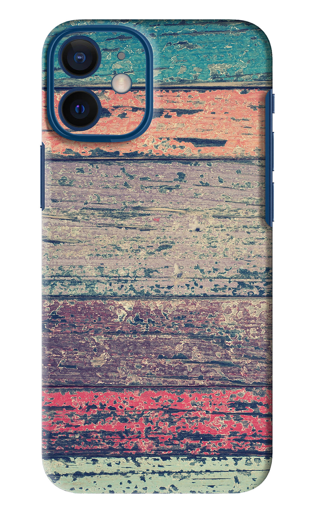 Colourful Wall iPhone 12 Mini Back Skin Wrap