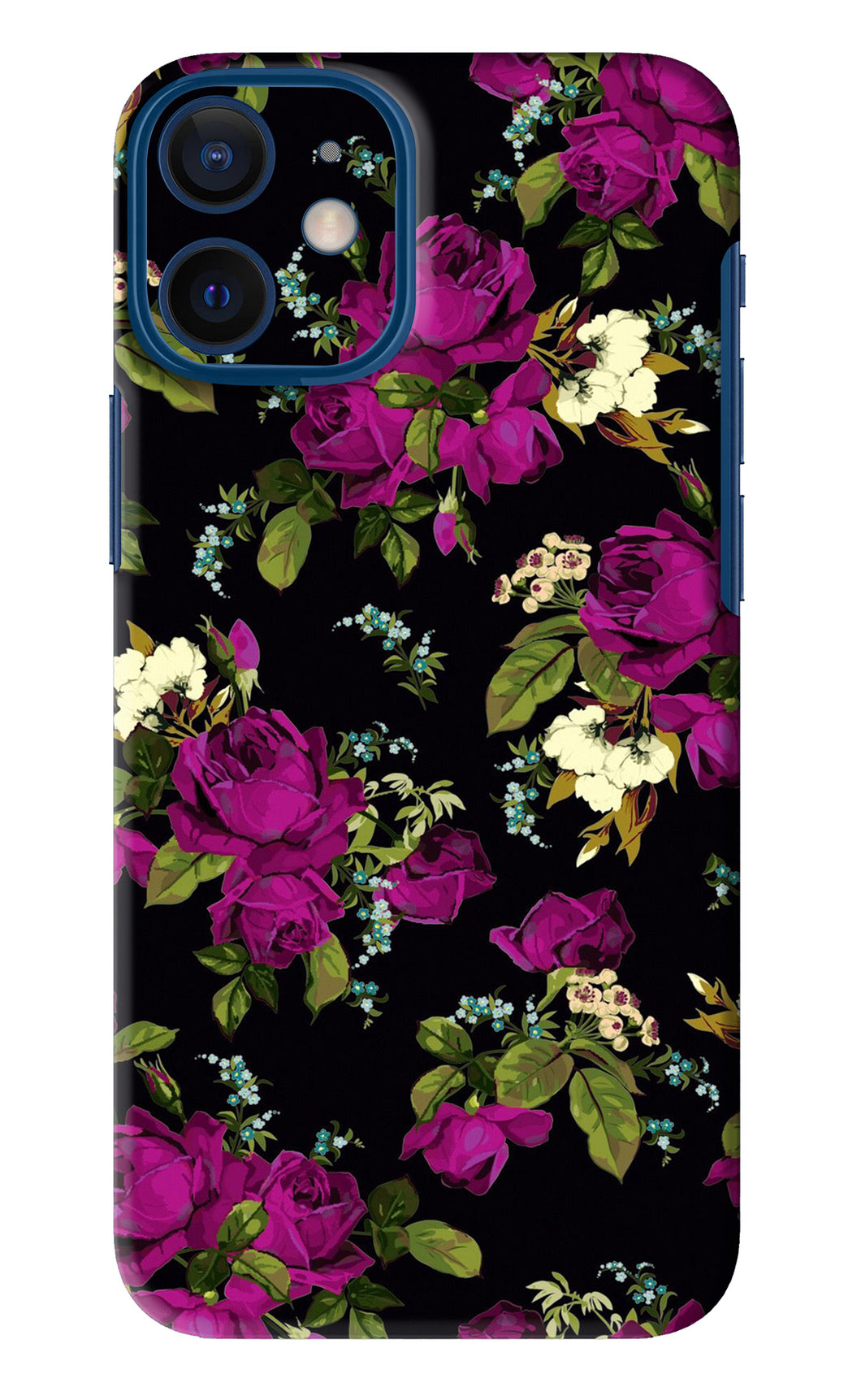 Flowers 3 iPhone 12 Mini Back Skin Wrap