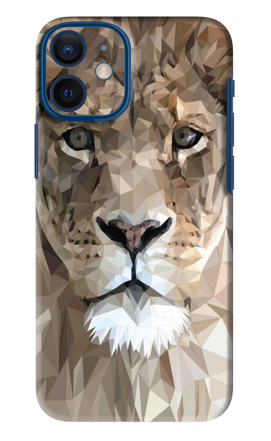 Lion Art iPhone 12 Mini Back Skin Wrap