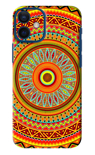 Mandala Pattern iPhone 12 Mini Back Skin Wrap