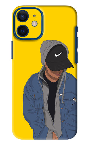 Nike Boy iPhone 12 Mini Back Skin Wrap
