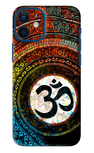 Om Cultural iPhone 12 Mini Back Skin Wrap