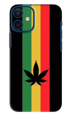 Weed Flag iPhone 12 Mini Back Skin Wrap