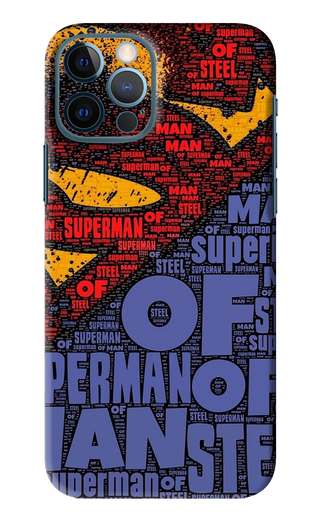 Superman iPhone 12 Pro Back Skin Wrap