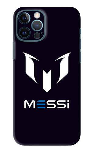 Messi Logo iPhone 12 Pro Back Skin Wrap