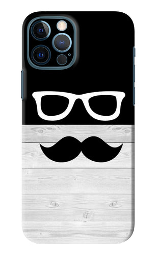 Mustache iPhone 12 Pro Back Skin Wrap