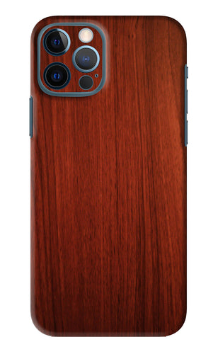 Wooden Plain Pattern iPhone 12 Pro Back Skin Wrap