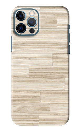 Wooden Art Texture iPhone 12 Pro Back Skin Wrap