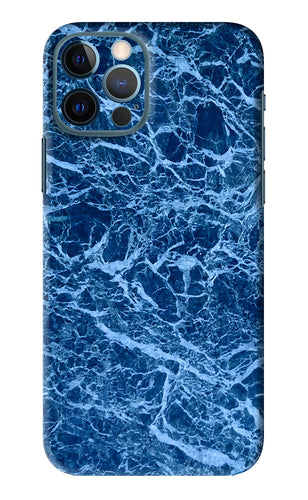 Blue Marble iPhone 12 Pro Back Skin Wrap