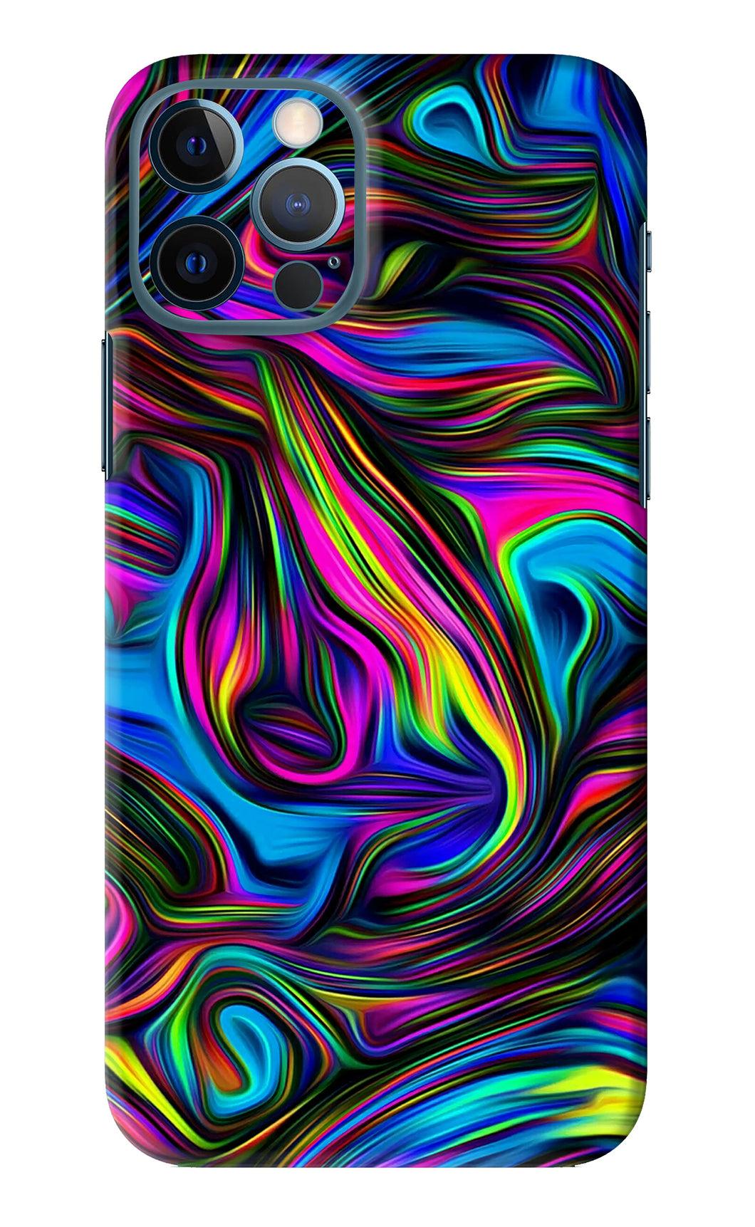 Abstract Art iPhone 12 Pro Back Skin Wrap