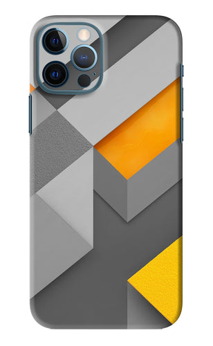 Abstract iPhone 12 Pro Back Skin Wrap