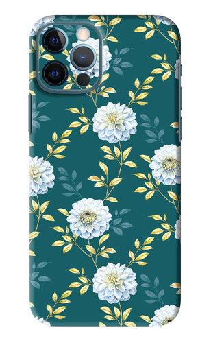 Flowers 5 iPhone 12 Pro Back Skin Wrap