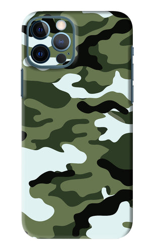 Camouflage 1 iPhone 12 Pro Back Skin Wrap