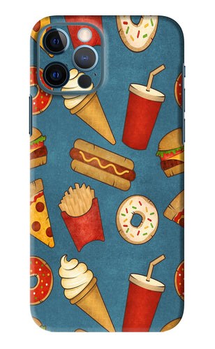 Foodie iPhone 12 Pro Back Skin Wrap