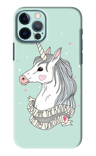 Unicorn Wallpaper iPhone 12 Pro Back Skin Wrap