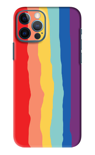 Rainbow iPhone 12 Pro Back Skin Wrap