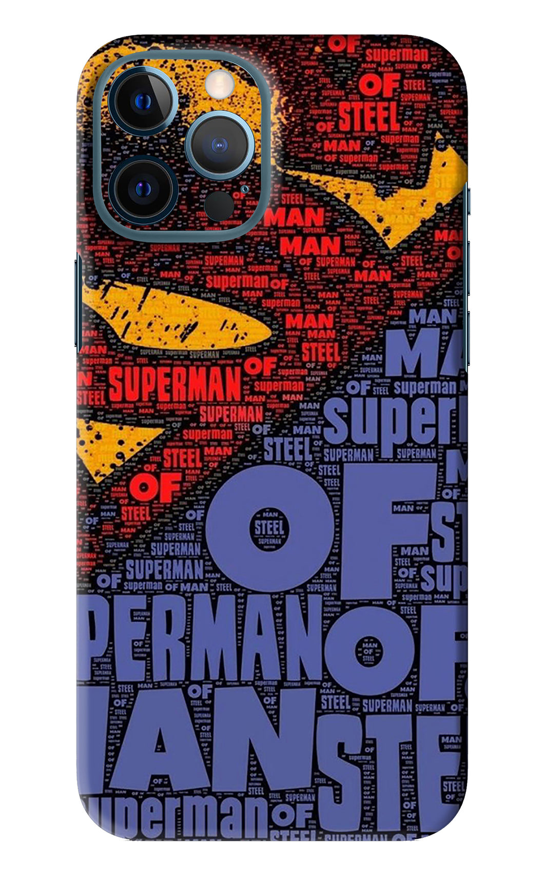 Superman iPhone 12 Pro Max Back Skin Wrap