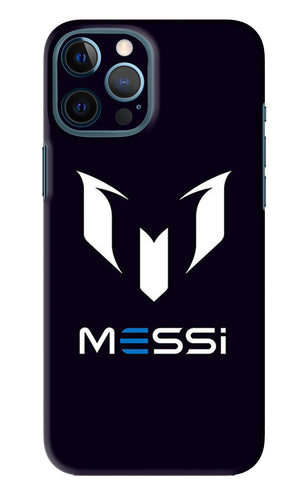 Messi Logo iPhone 12 Pro Max Back Skin Wrap