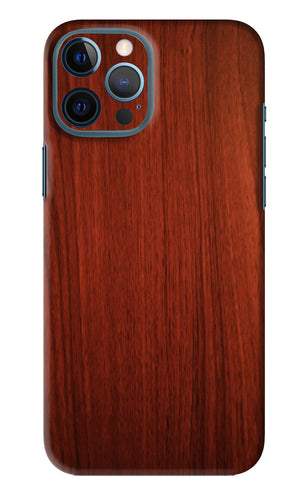 Wooden Plain Pattern iPhone 12 Pro Max Back Skin Wrap