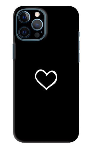 Heart iPhone 12 Pro Max Back Skin Wrap