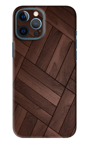 Wooden Texture Design iPhone 12 Pro Max Back Skin Wrap