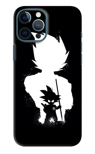 Goku Shadow iPhone 12 Pro Max Back Skin Wrap