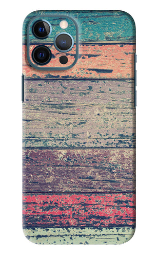 Colourful Wall iPhone 12 Pro Max Back Skin Wrap