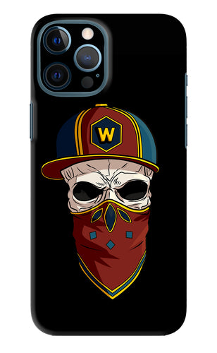 Skull iPhone 12 Pro Max Back Skin Wrap