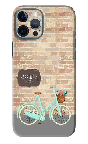 Happiness Artwork iPhone 12 Pro Max Back Skin Wrap