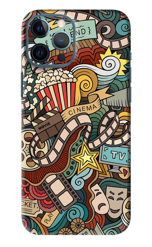 Cinema Abstract iPhone 12 Pro Max Back Skin Wrap
