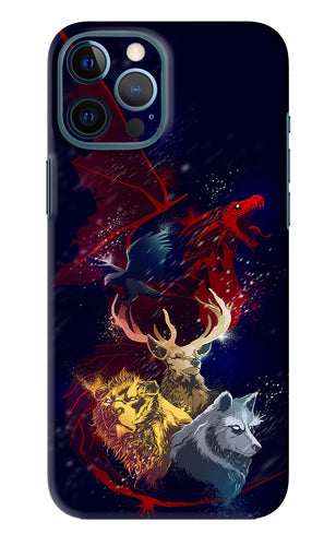 Game Of Thrones iPhone 12 Pro Max Back Skin Wrap