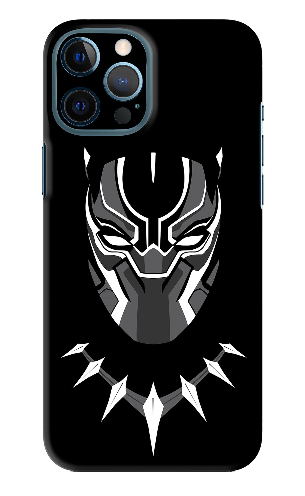 Black Panther iPhone 12 Pro Max Back Skin Wrap
