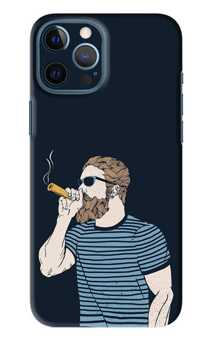 Smoking iPhone 12 Pro Max Back Skin Wrap