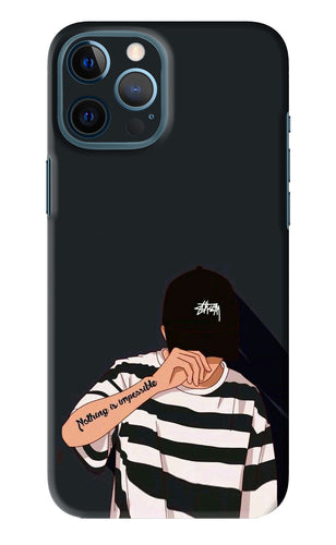 Aesthetic Boy iPhone 12 Pro Max Back Skin Wrap