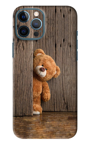 Teddy Wooden iPhone 12 Pro Max Back Skin Wrap